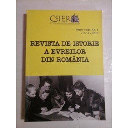 REVISTA DE ISTORIE A EVREILOR DIN ROMANIA 